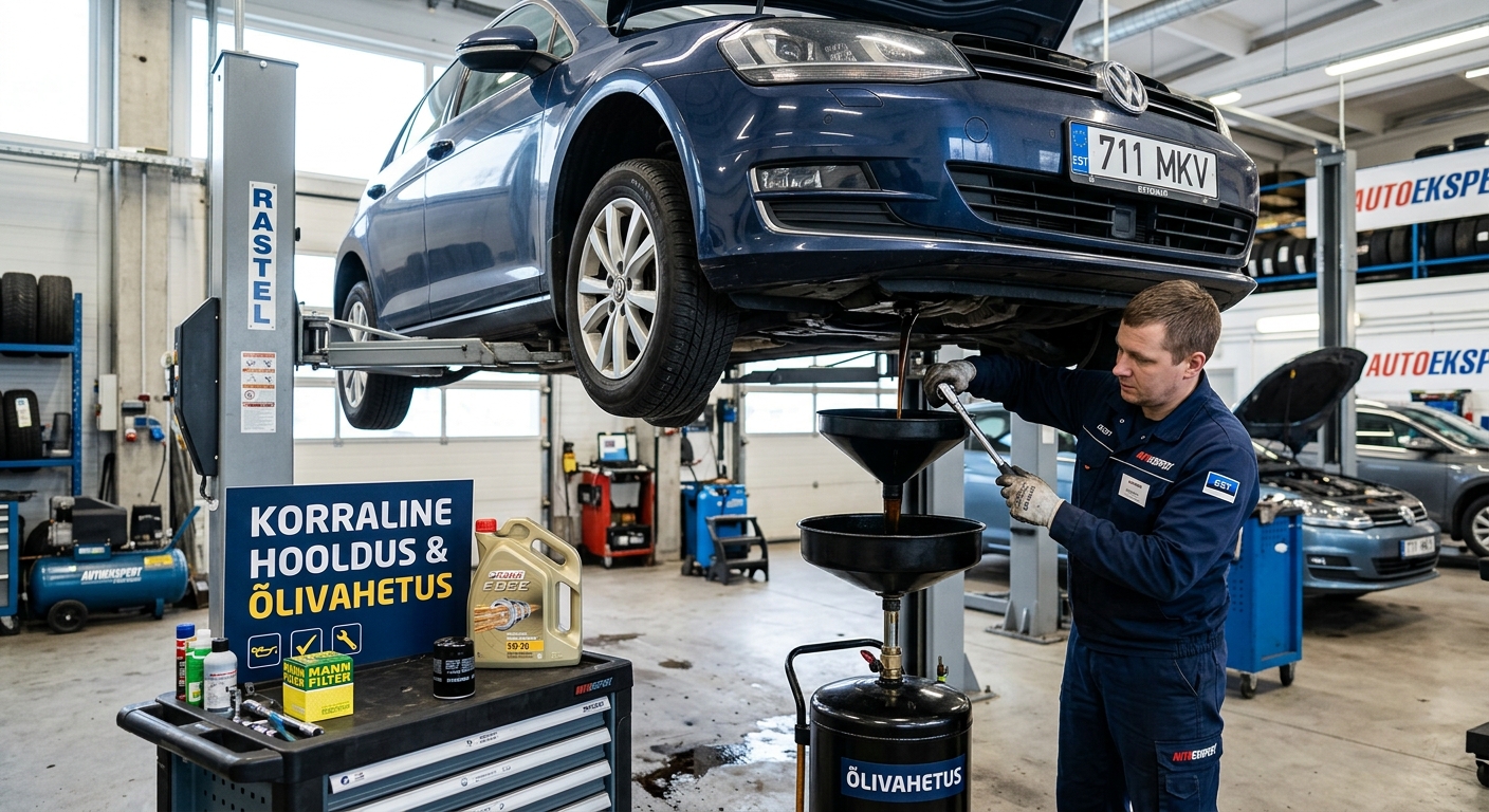 Korraline hooldus ja õlivahetus
